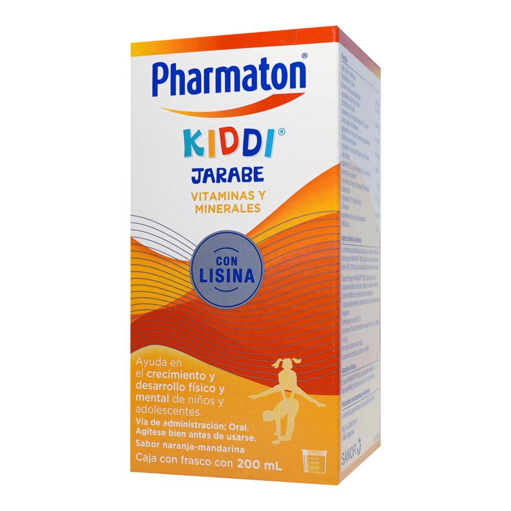 Kiddi-Pharmaton Jarabe 2000 Mg C/200 Ml