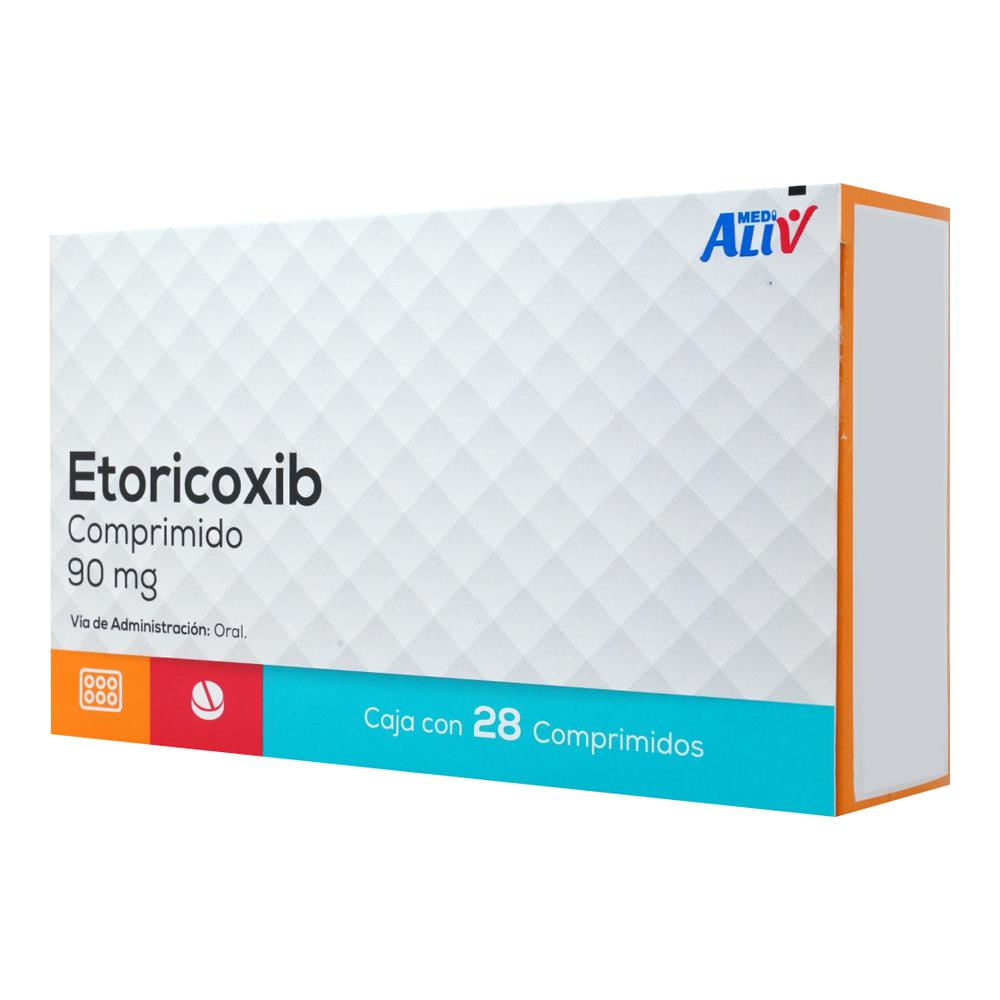 Medialiv Etoricoxib 90 Mg C/28 Comprimidos