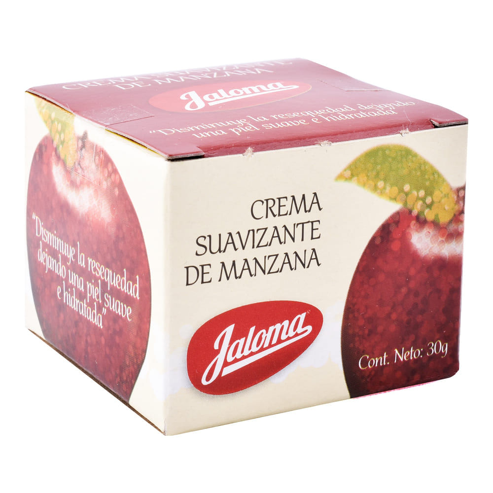 Crema Suavizante De Manzana Para La Piel 30 Gr