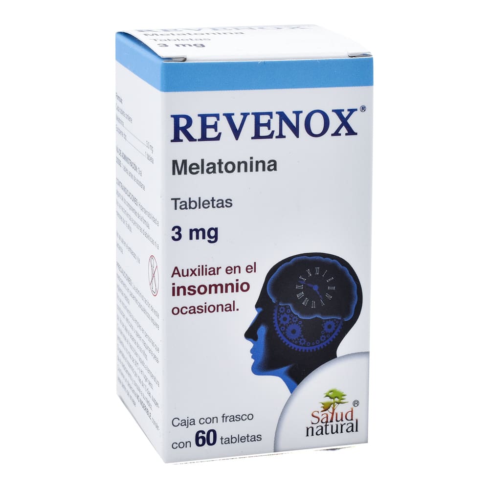 Revenox 3 Mg Caja C/60 Tabletas