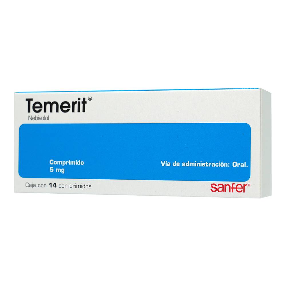 Temerit 5 Mg Caja C/14 Comprimidos