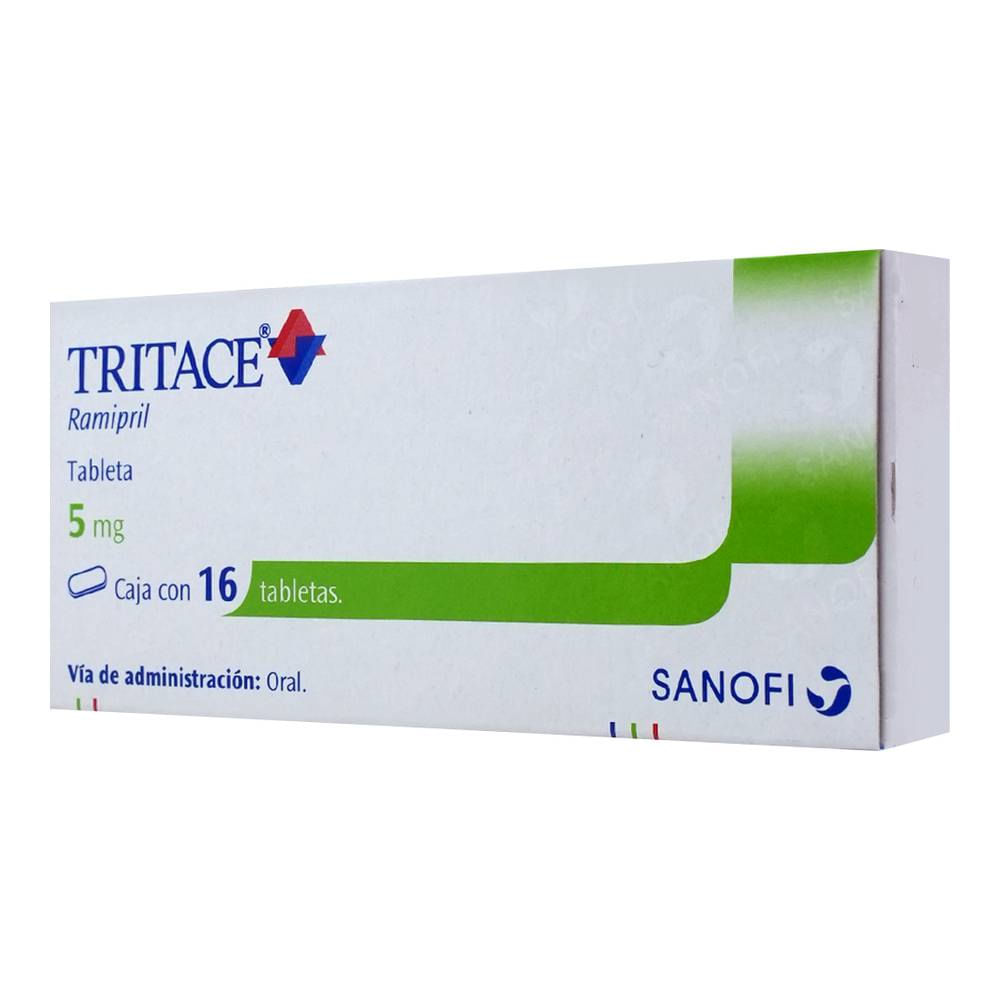 Tritace 5 Mg Caja C/16 Tabletas