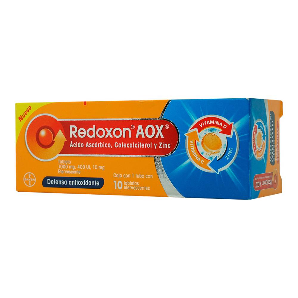 Redoxon AOX Vitamina C C/10 Tabletas Efervescentes