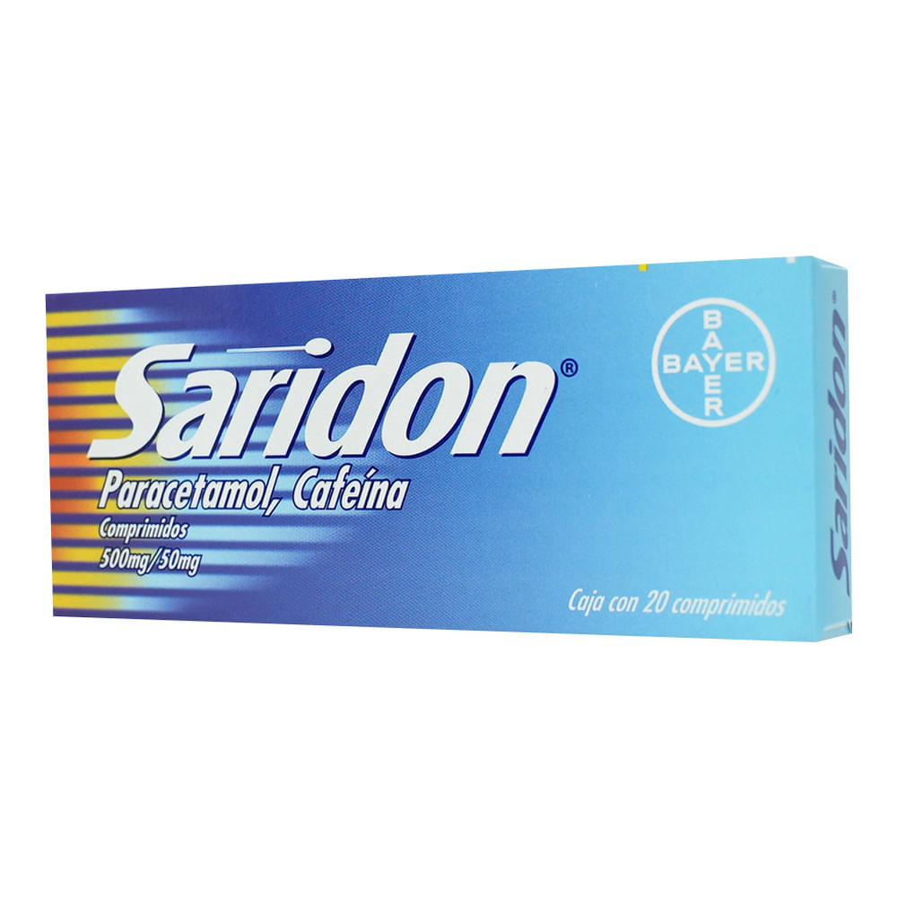 Saridon 500mg/50mg C/20 Comprimidos