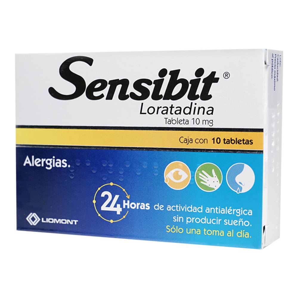 Sensibit 10 Mg Caja C/10 Tabletas