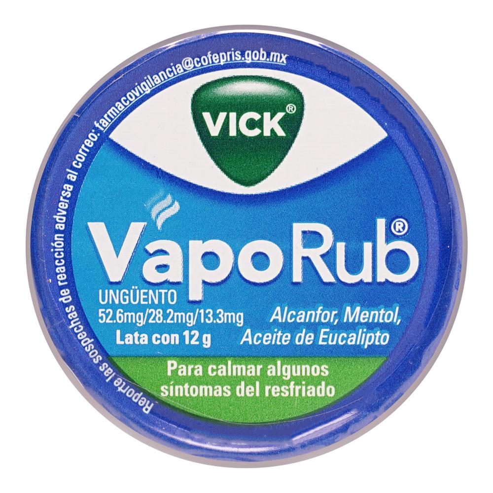 Vick Vaporub Ungüento Lata C/12g