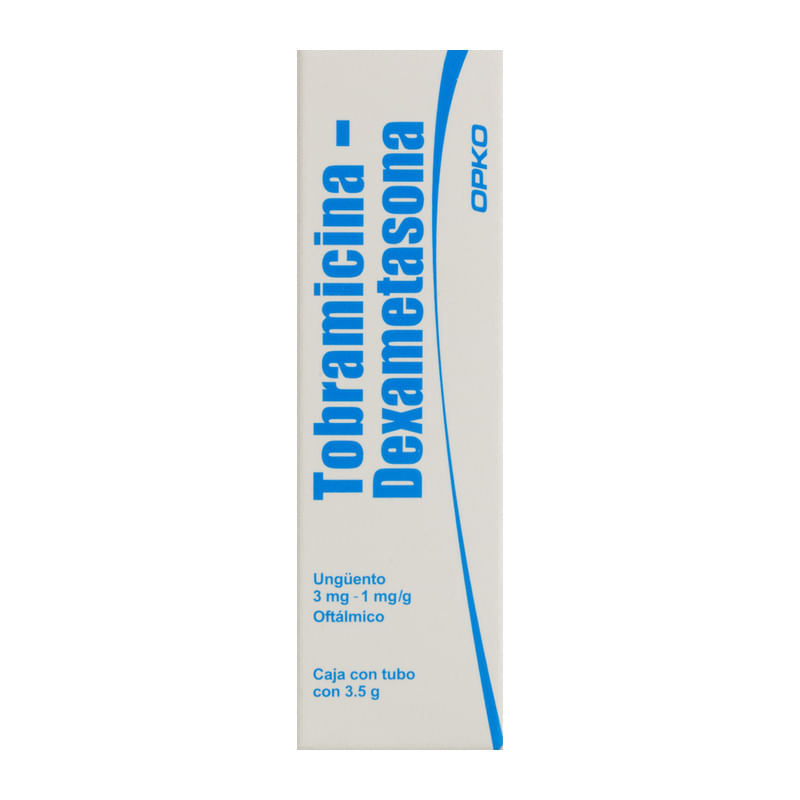 Opko Tobramicina/ Dexametasona 3/1 Mg Ungüento Oftálmico Tubo C/3.5 Gr