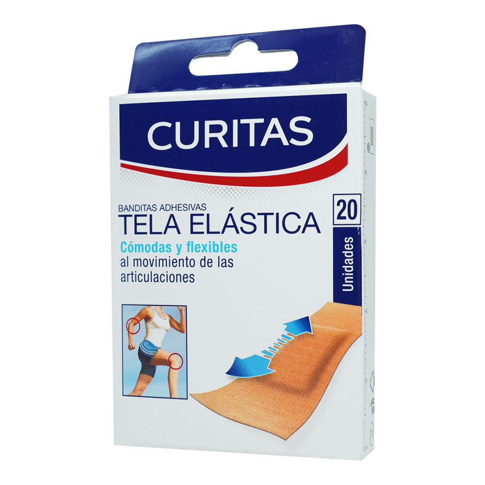 Curitas Tela Elastica Venditas Caja C/20 Pz