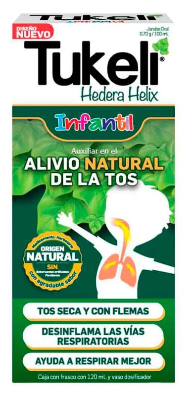 Tukeli Infantil Jarabe 0.7 Gr Frasco C/ 120 Ml