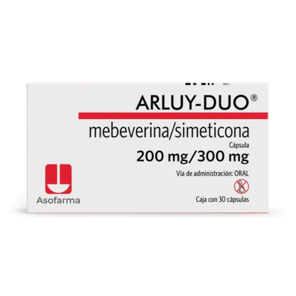 Arluy Duo 200/300 Mg C/30 Capsulas