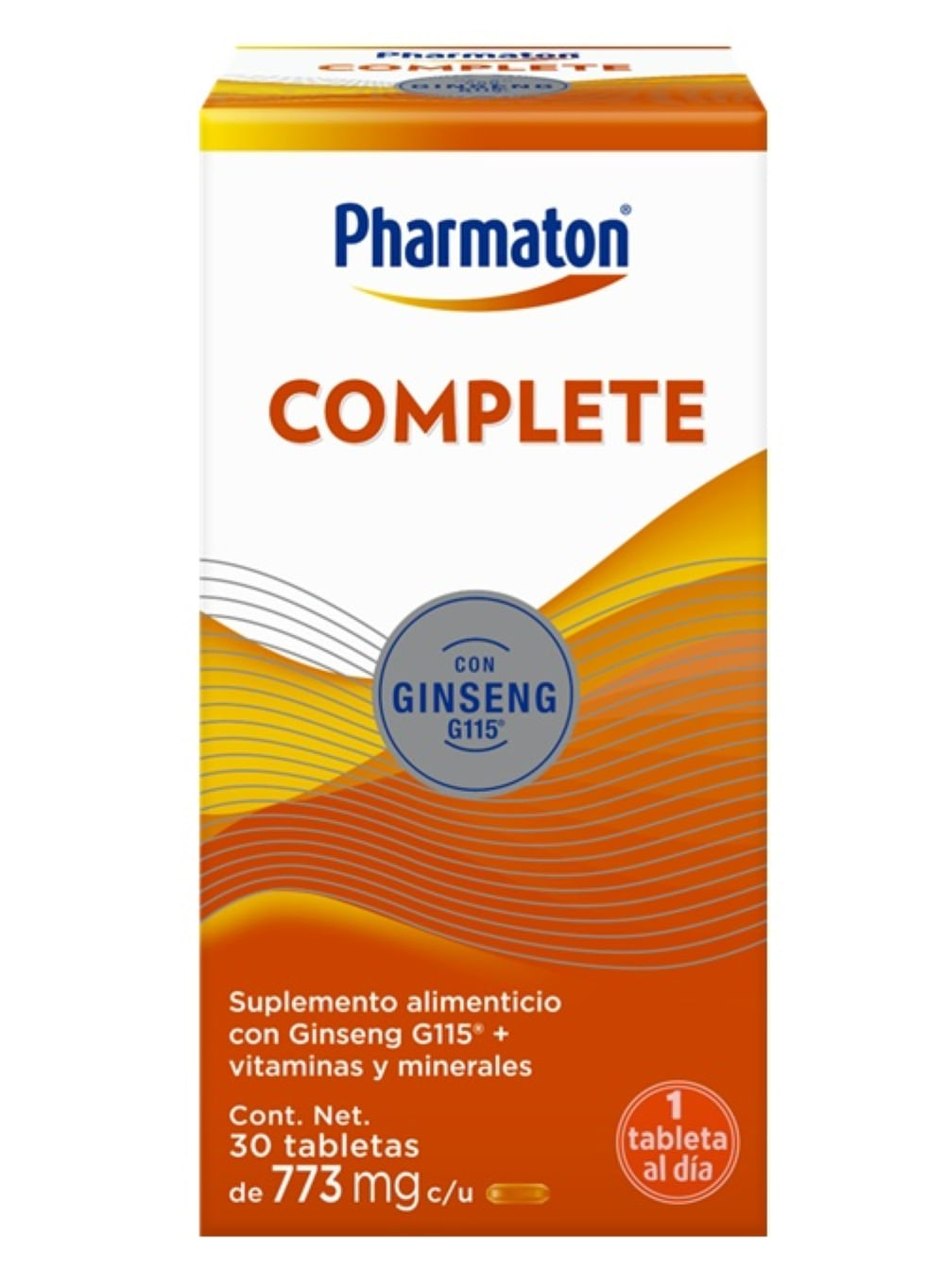 Pharmaton Complete con Ginseng G115 40mg C/30 Tabletas
