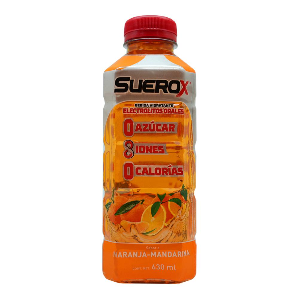 Suerox 8Iones Naranja/Mandarina Suero Oral C/630mL