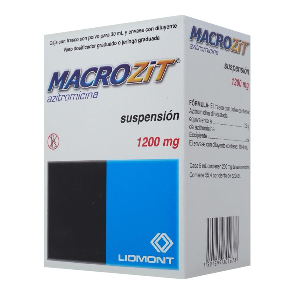 Macrozit 1200 Mg Suspension Frasco C/30 Ml