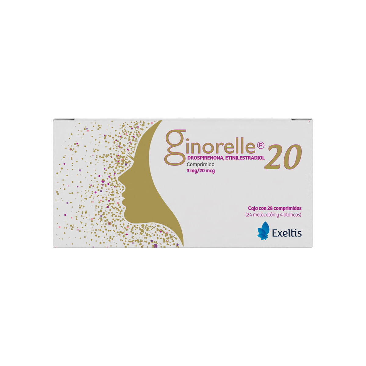 Ginorelle 20 3Mg/20Mcg C/28 Comprimidos