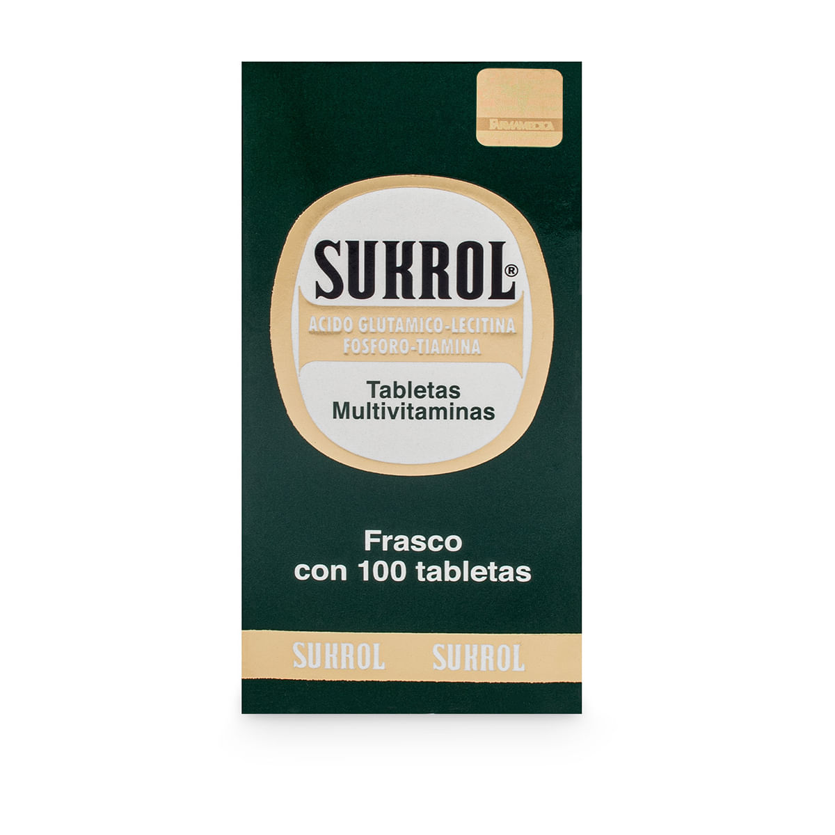 Sukrol Multivitamínico C/100 Tabletas