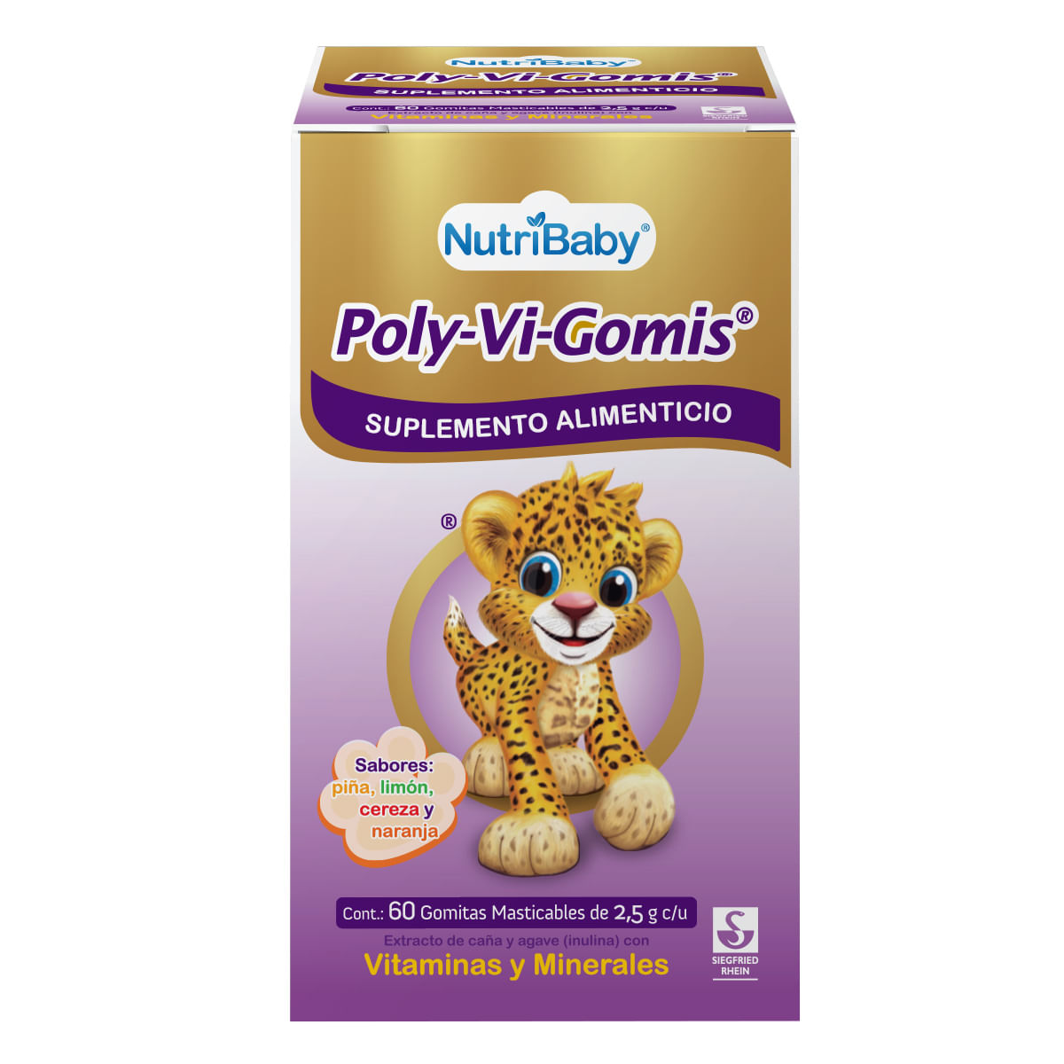 Poly-Vi-Gomis Vitaminas y Minerales C/60 Gomitas