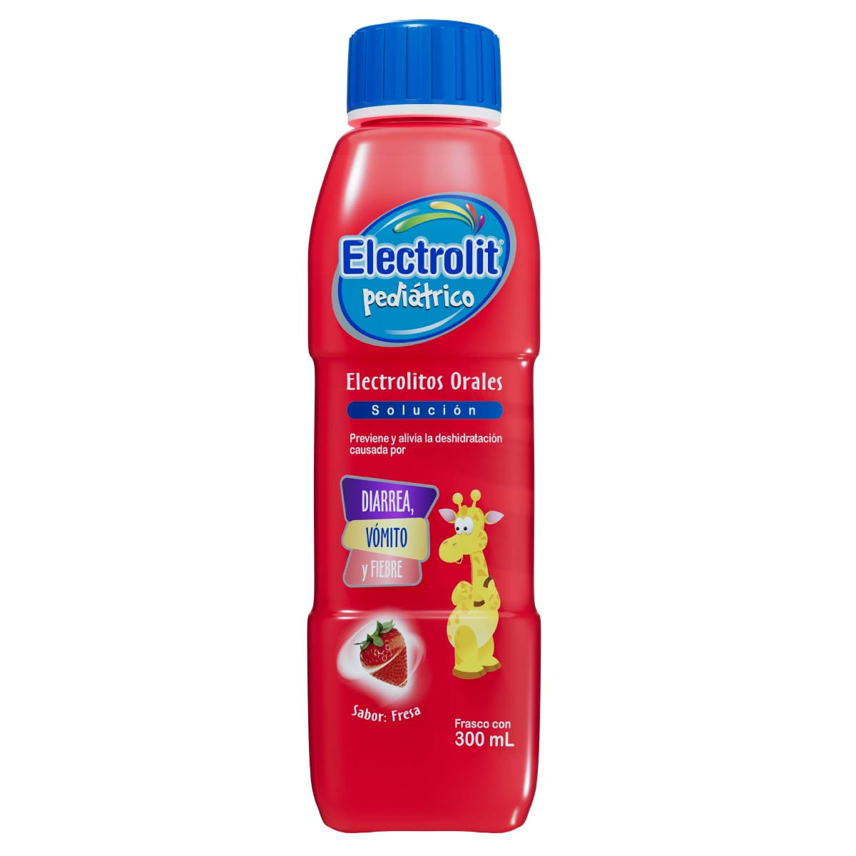 Electrolit Pediátrico Fresa Suero Oral C/300mL