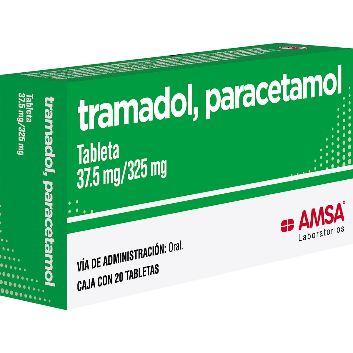 Tramadol/ Paracetamol 375/325 Mg Caja C/20 Tabletas