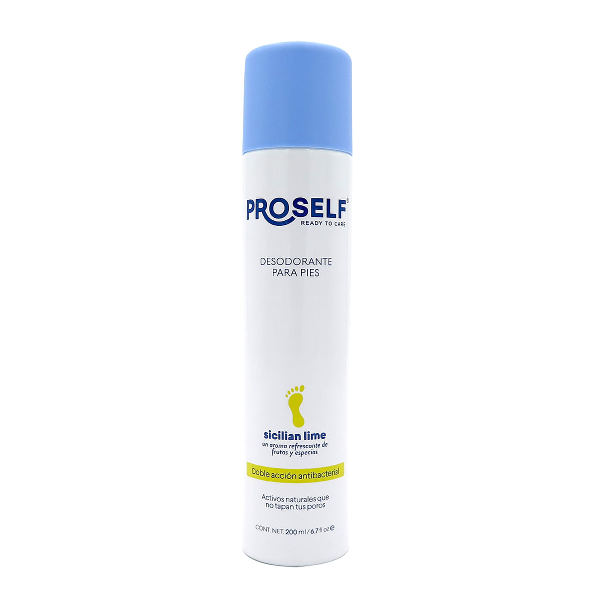 Proself Desodorante Para Pies Aeorosol Envase C/ 200 ml